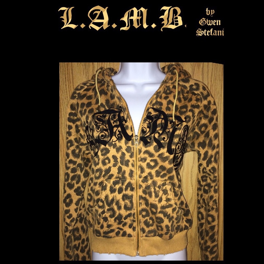 L.A.M.B. by Gwen Stefani Leopard Hoodie