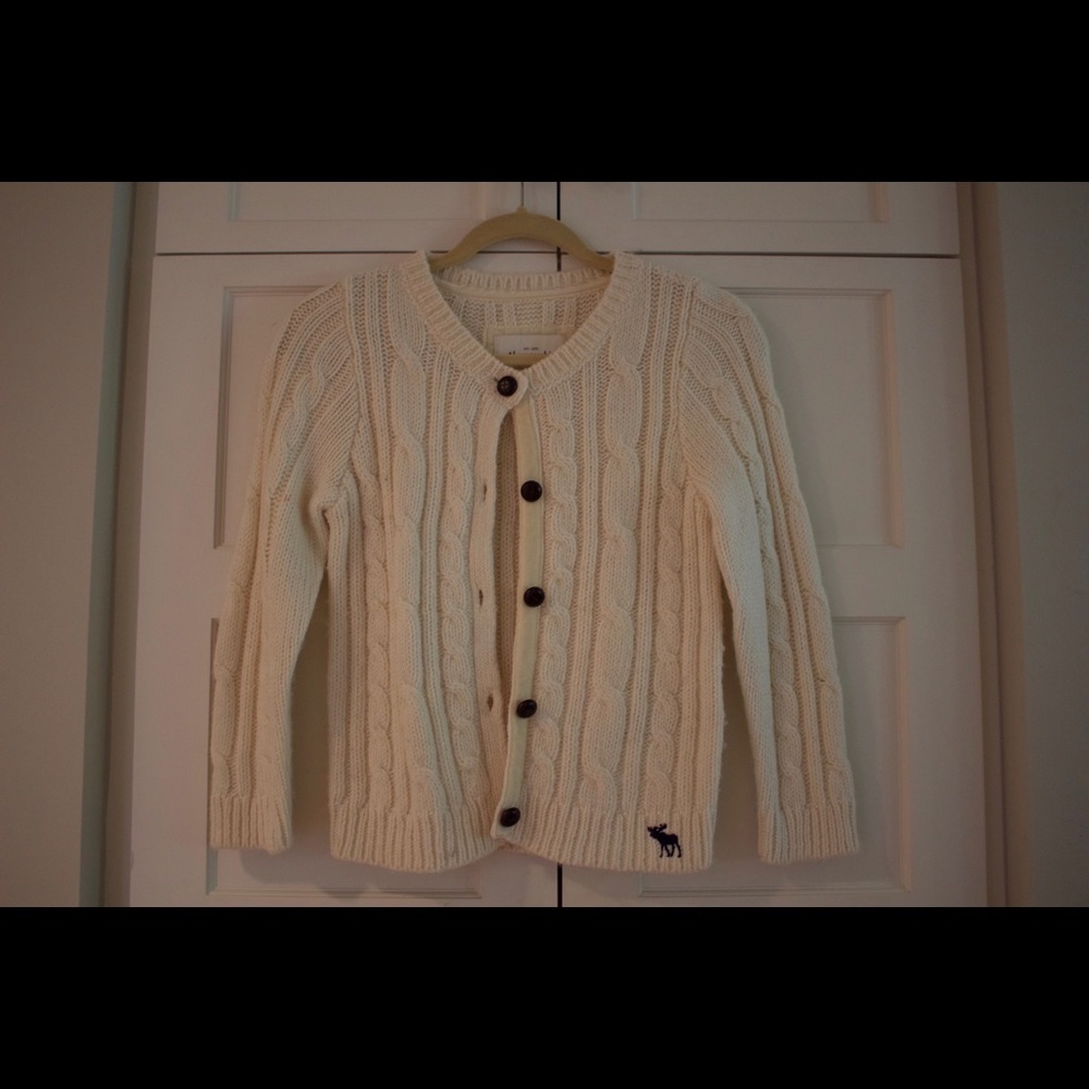 abercrombie and fitch whool cardigan!
