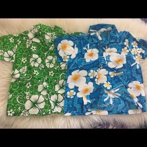 2 pcs Aloha Shirts