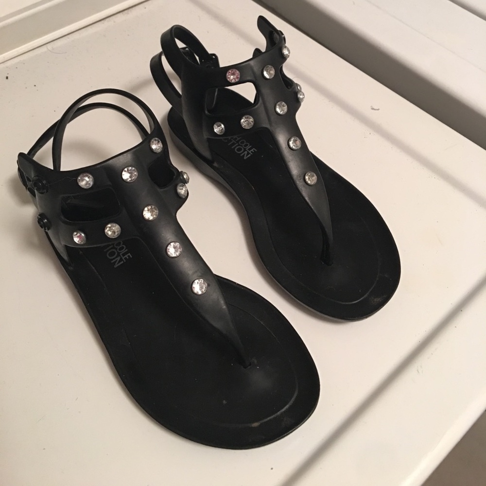 Black sandals