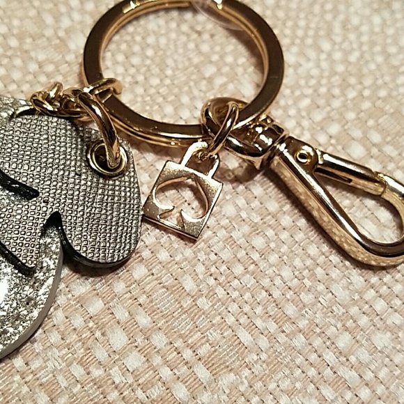 22 off kate spade Accessories kate spade Glitter Spade charm key