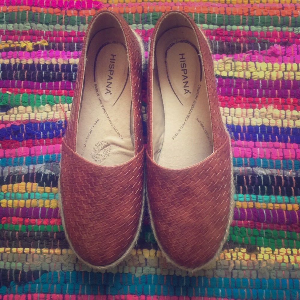 Brown Hispana Slip On Shoes
