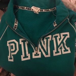 VS Pink Quarter Zip