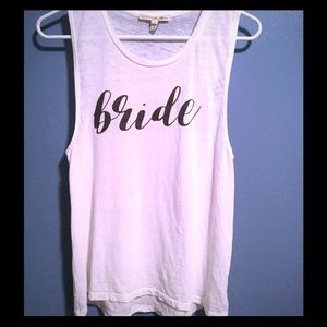 Express One Eleven Bride tank