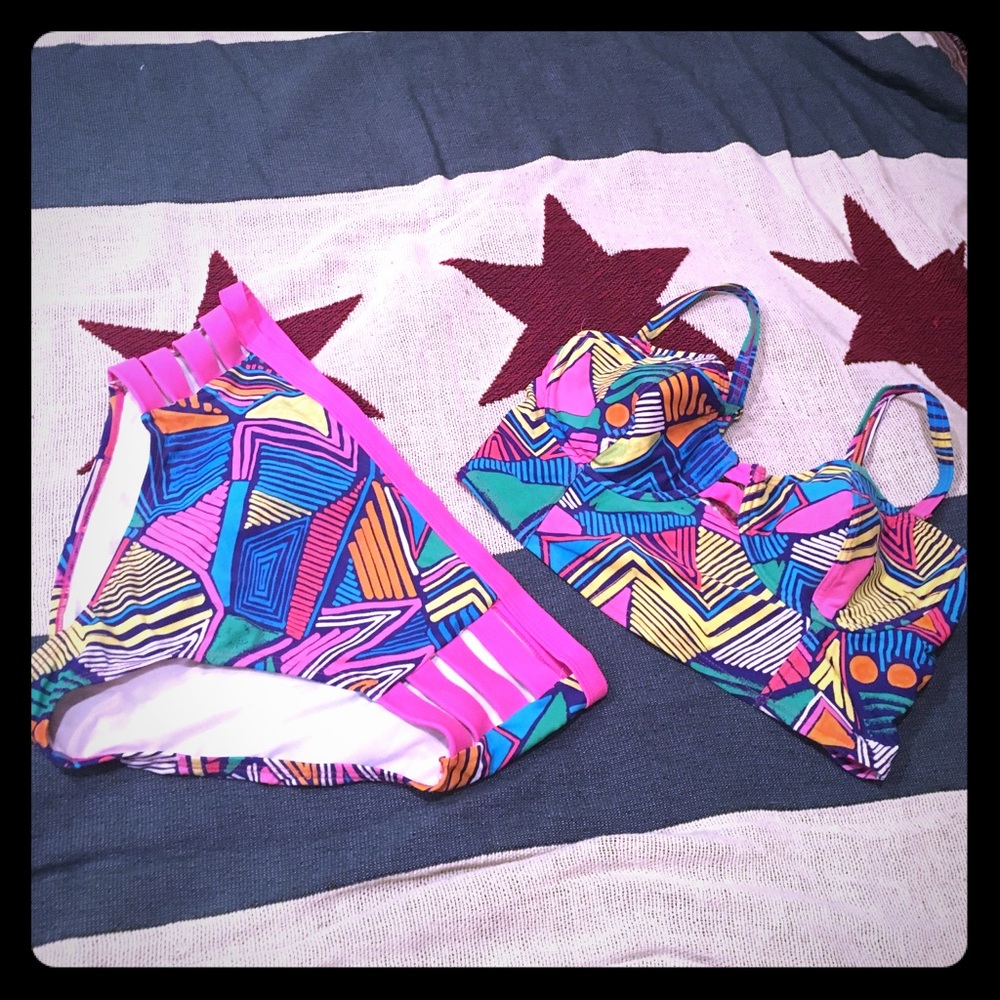 Tribal Plus Size Bikini - S4A Gabi Fresh