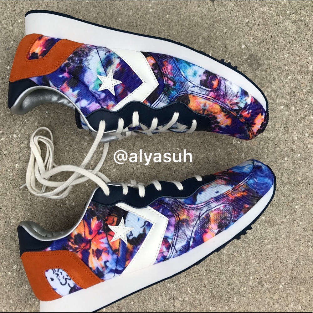 NWT Converse Auckland Racer Ox Print WMNS AUTHENTI - Picture 4 of 6