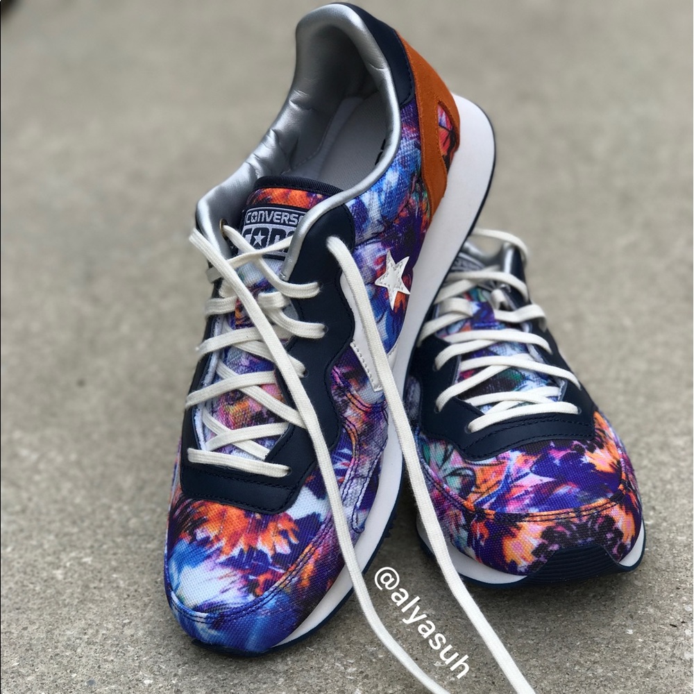 NWT Converse Auckland Racer Ox Print WMNS AUTHENTI - Picture 2 of 6