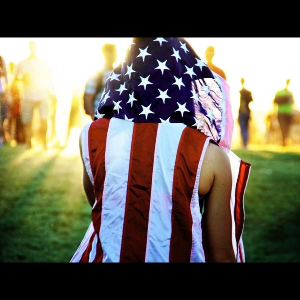 American Flag Vest