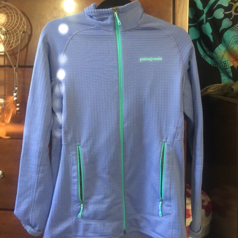 Purple Patagonia Zip-up Jacket