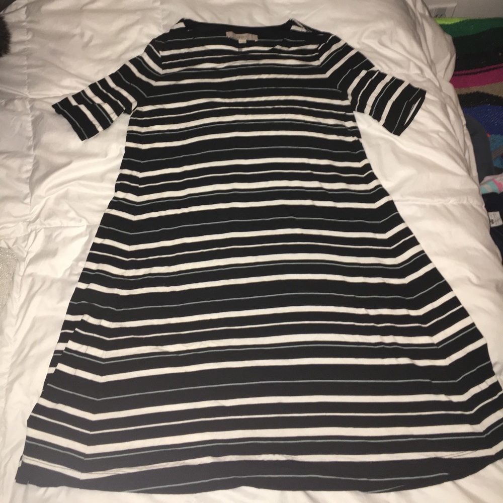 Loft stretchy t shirt dress