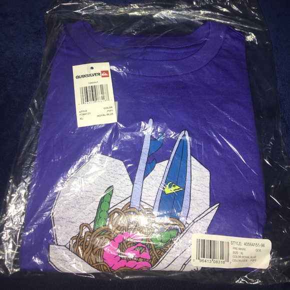 🆕Quiksilver ' Takeout Tee - Picture 3 of 4
