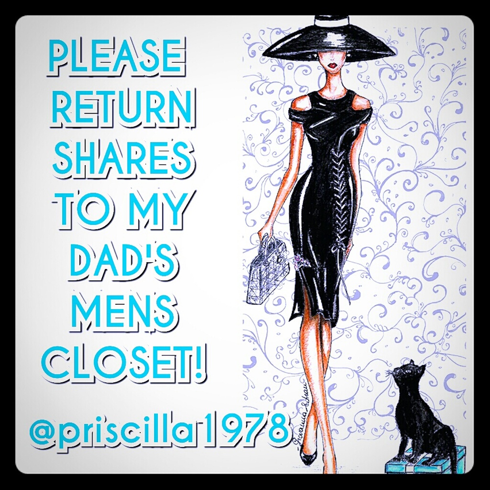 Please share my Dad's Men's closet @priscilla1978!