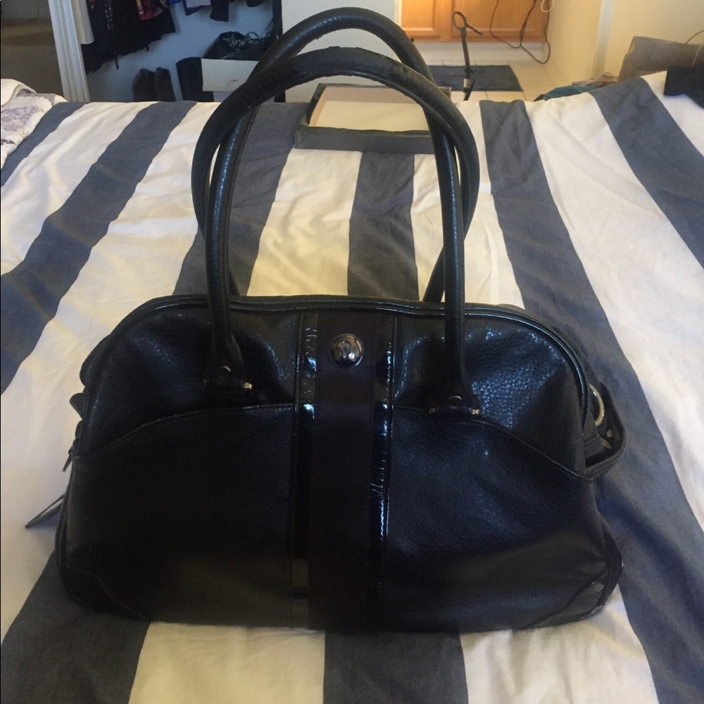 LuLuLemon Leather Gym Bag