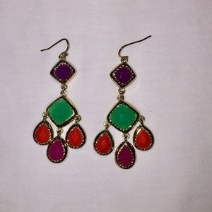 Colorful Dangle Earrings