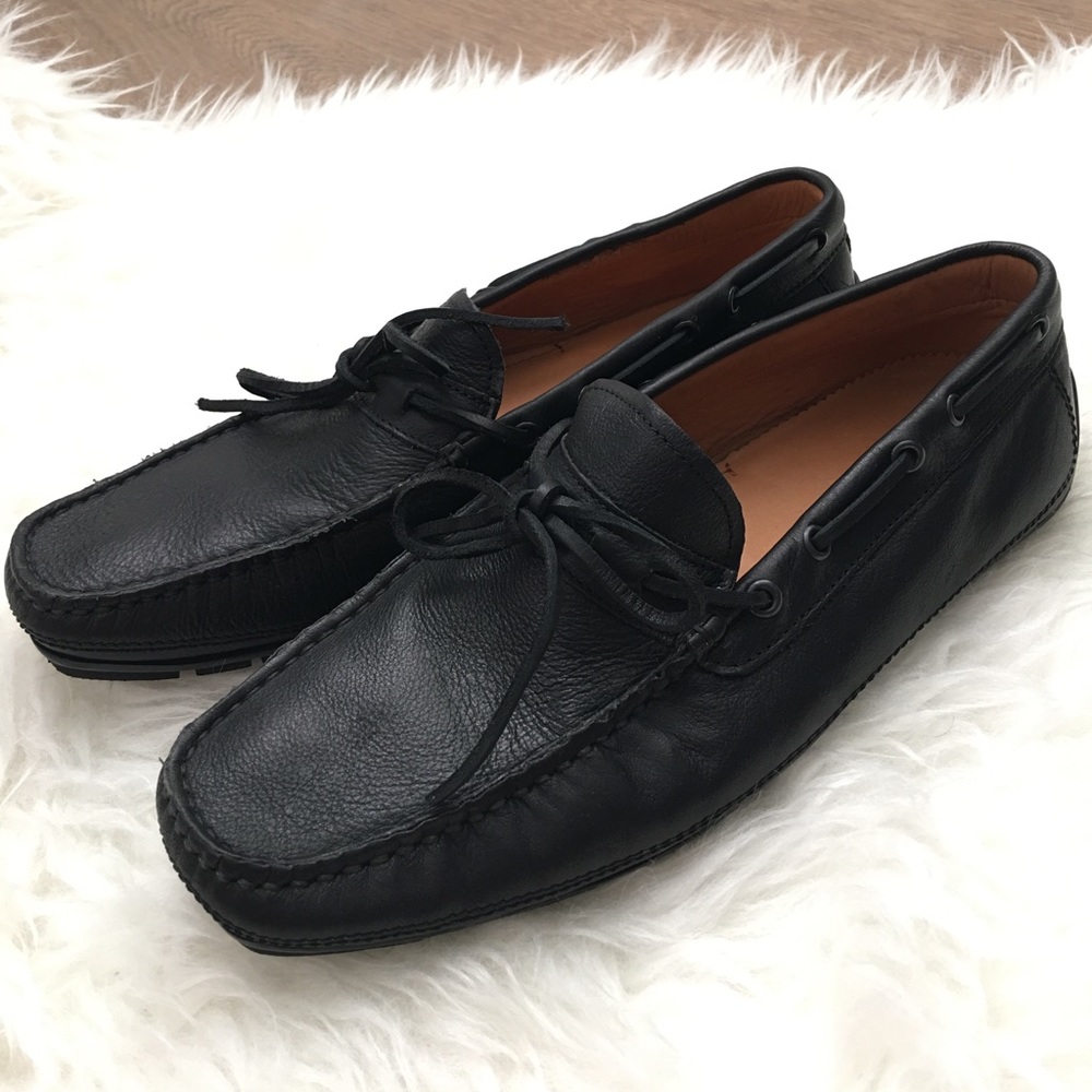 Zara Man leather loafers