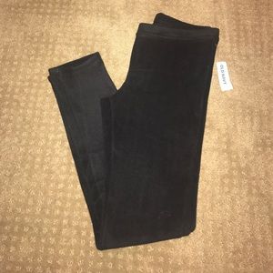Old Navy Black Fleece Pants