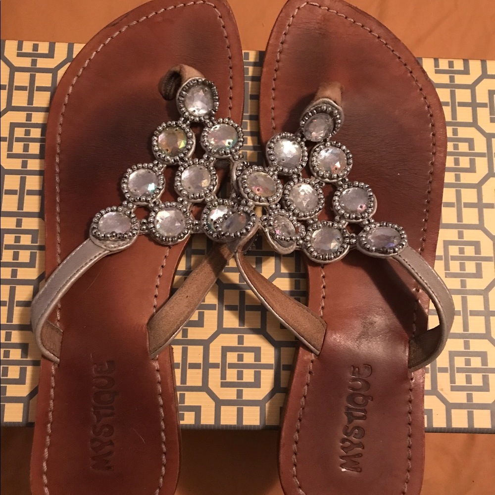 Mystique jeweled sandals
