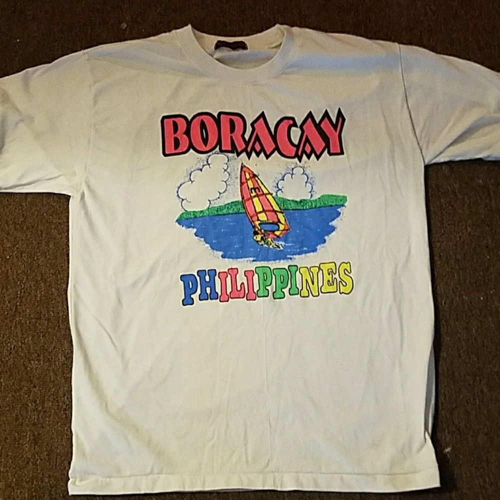 Retro 90s Philippines tourism tee