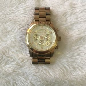 Micheal Kors Gold plated Watch