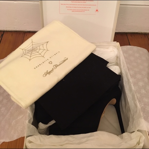 Charlotte Olympia x Agent Provocateur Thigh boots - Picture 5 of 5