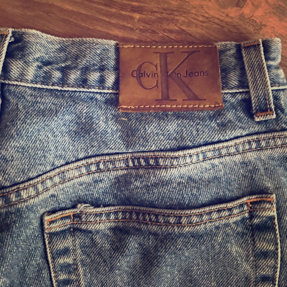 Vintage High Wasted Calvin Klein Jeans
