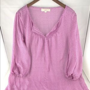 Super Soft Light & Pretty Blouse  Loft