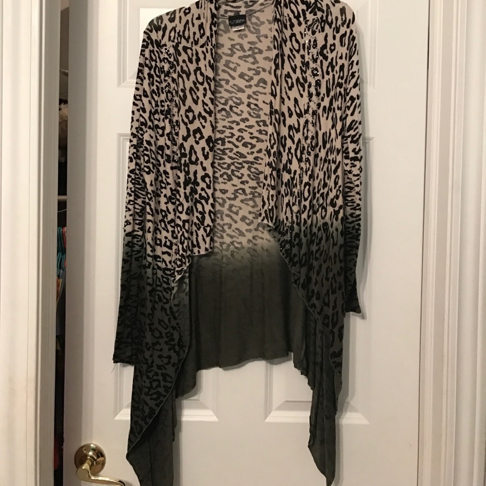 Zebra cardigan