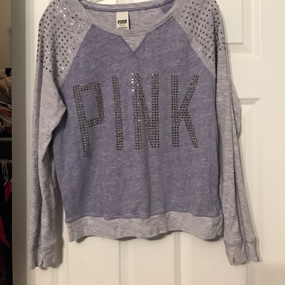 Purple blingy sweatshirt