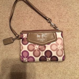 Coach wristlet