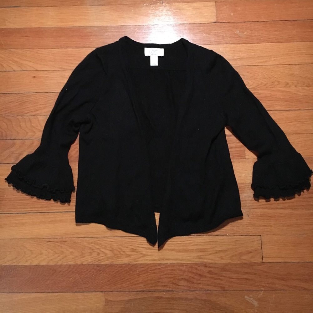 LOFT Black Shrug Sweater 🔹