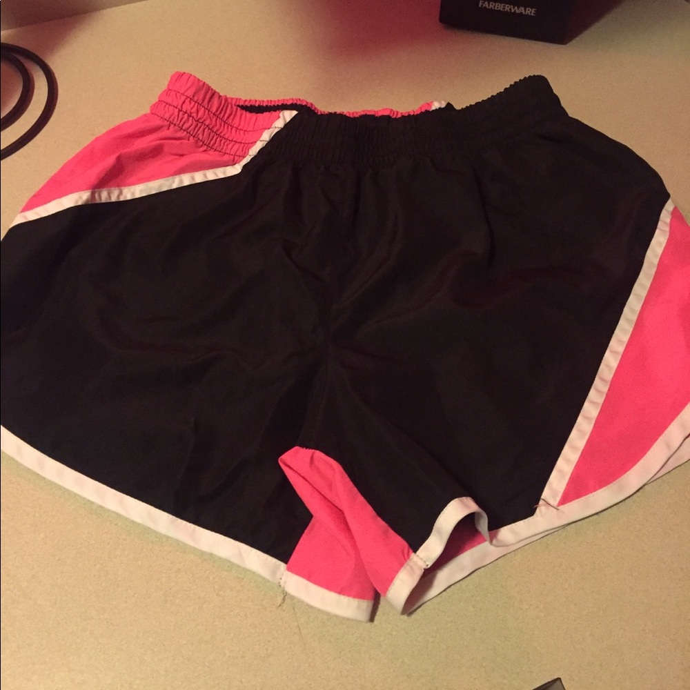 Black and pink danskin shorts