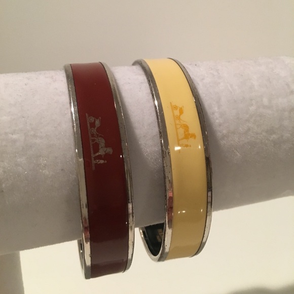 Hermes Jewelry - Vintage Hermès enamel bracelets