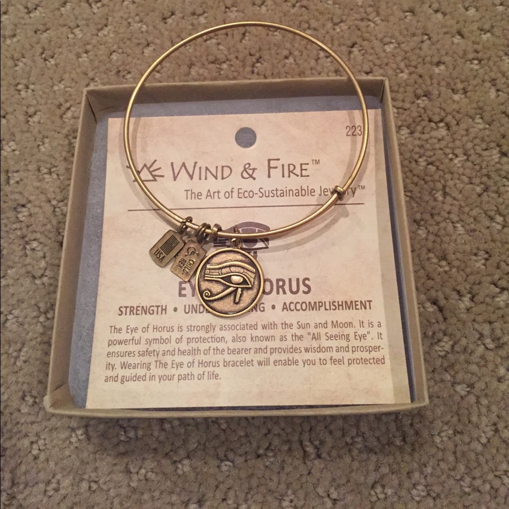 Wind &a Fire Eye of Horus Bracelet