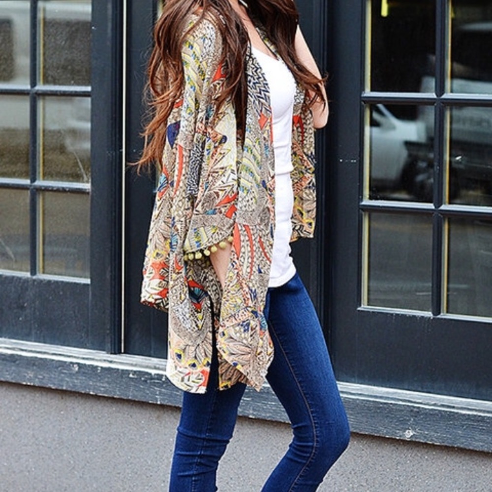 NWOT Kimono. Size S/M.