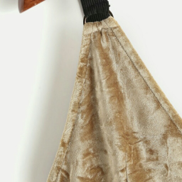 🌿🌿GOLD VELVET TOP🌿 - Picture 3 of 3