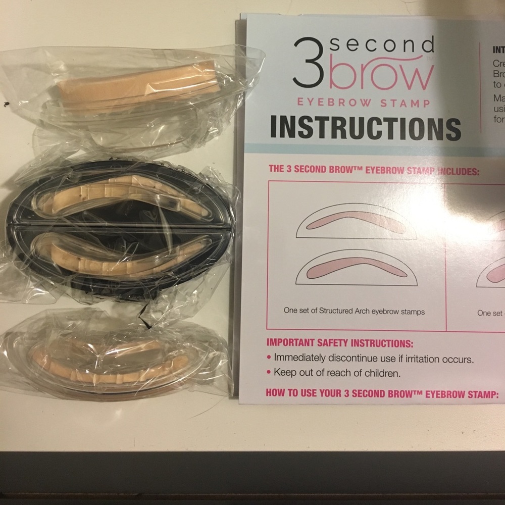 3 Second Brow Eyebrow Stamp by Wunderbrow
