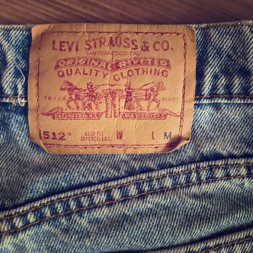 Vintage 512 Levi's High Wasted Jeans