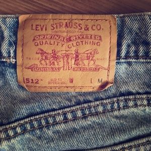 Vintage 512 Levi's High Wasted Jeans