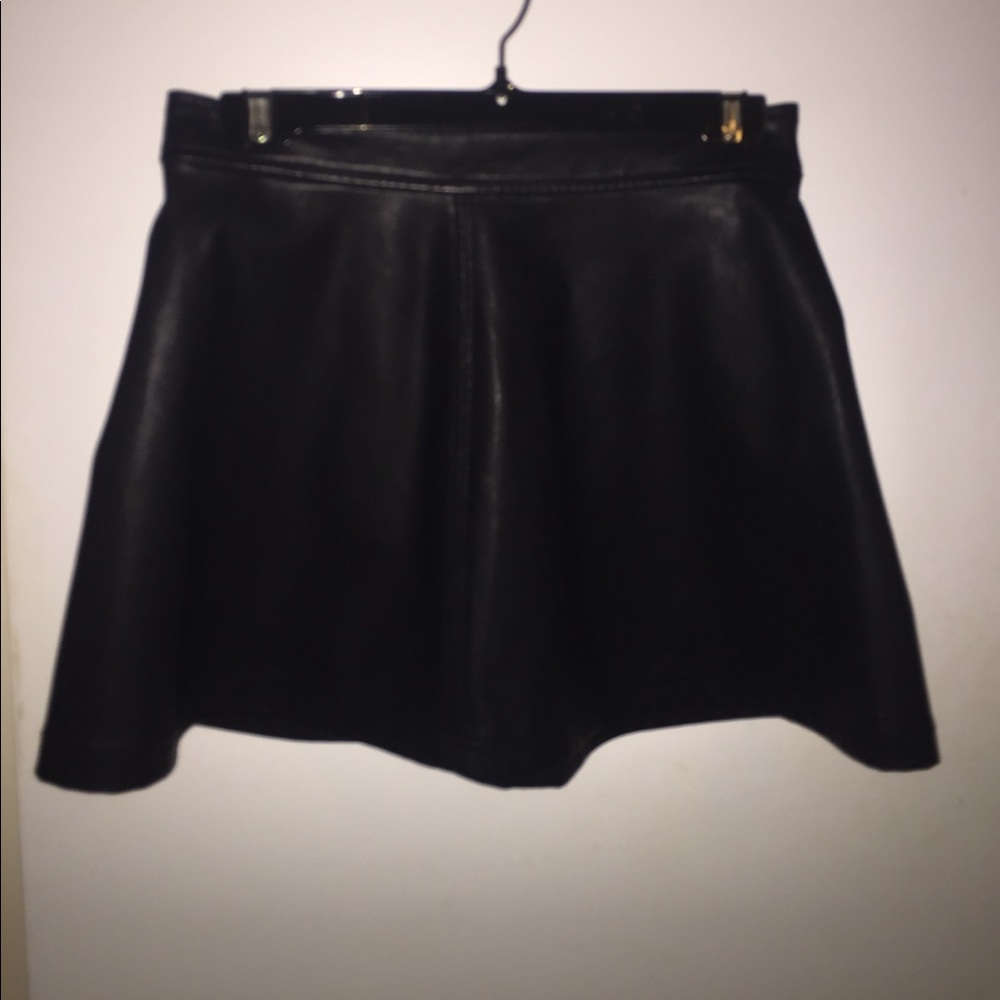 NEVER WORN Gypsy Warrior Leather Skirt