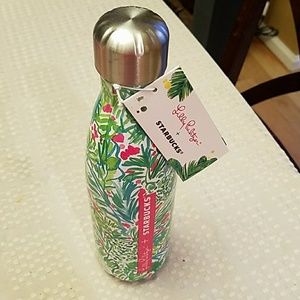 Lilly Pulitzer Starbucks S'well water bottle