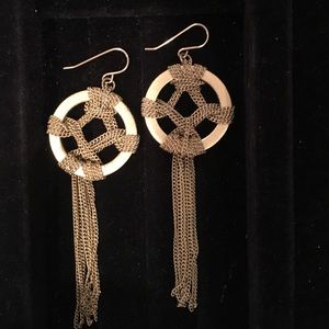 Vintage Nicole Miller hanging earrings