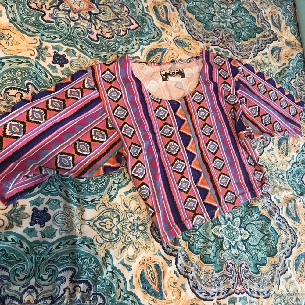 Vintage crop top