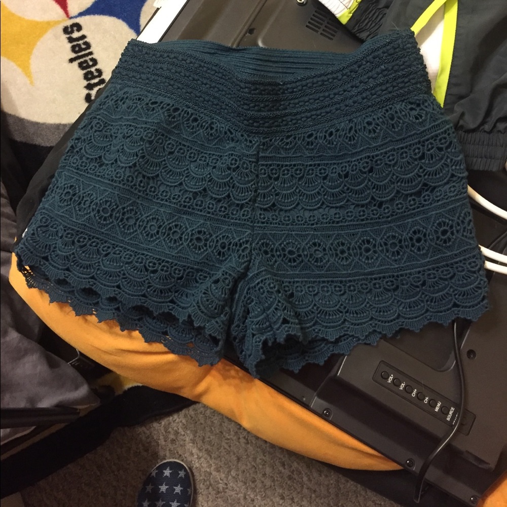 Lace shorts