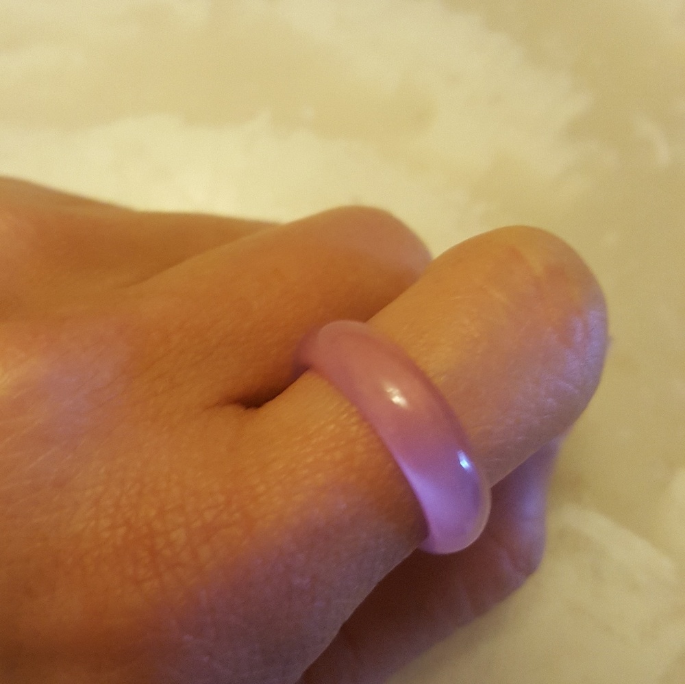❎❎❎sold out Pinky jade crystal size 7❎❎❎