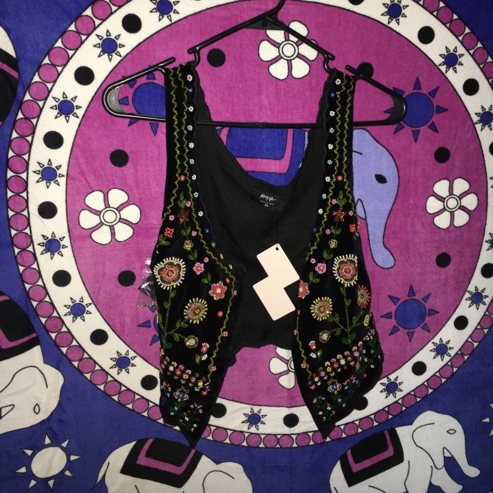 Nasty Gal Valencia Hand Beaded Vest - Picture 4 of 6