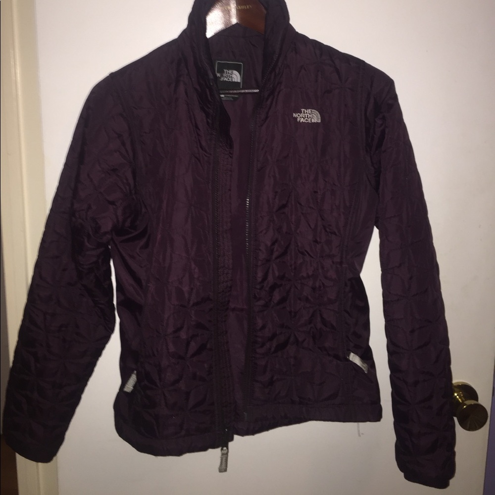The North Face Purple Waterproof Jacket