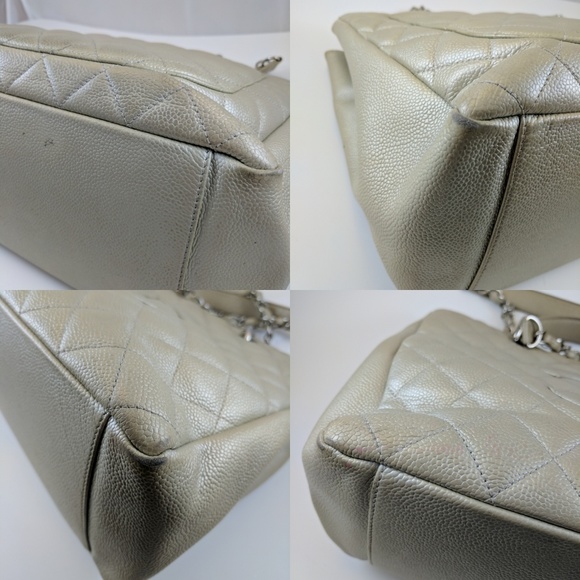 SOLD! Authentic Chanel Metallic GST - Picture 6 of 8