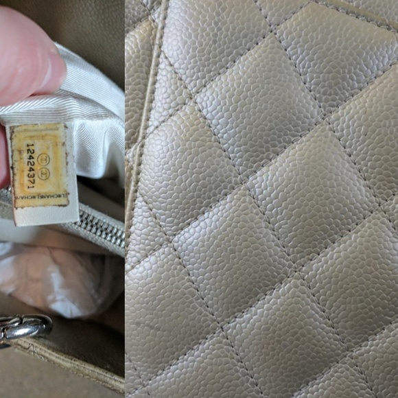 SOLD! Authentic Chanel Metallic GST - Picture 8 of 8