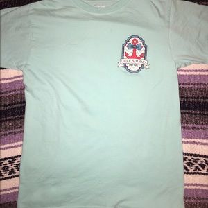 Gulf shores mint blue t-shirt