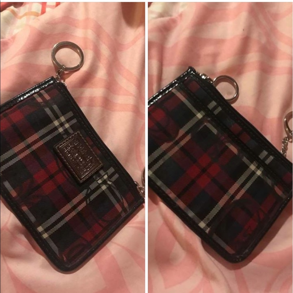 Coach card holder/coin purse keychain